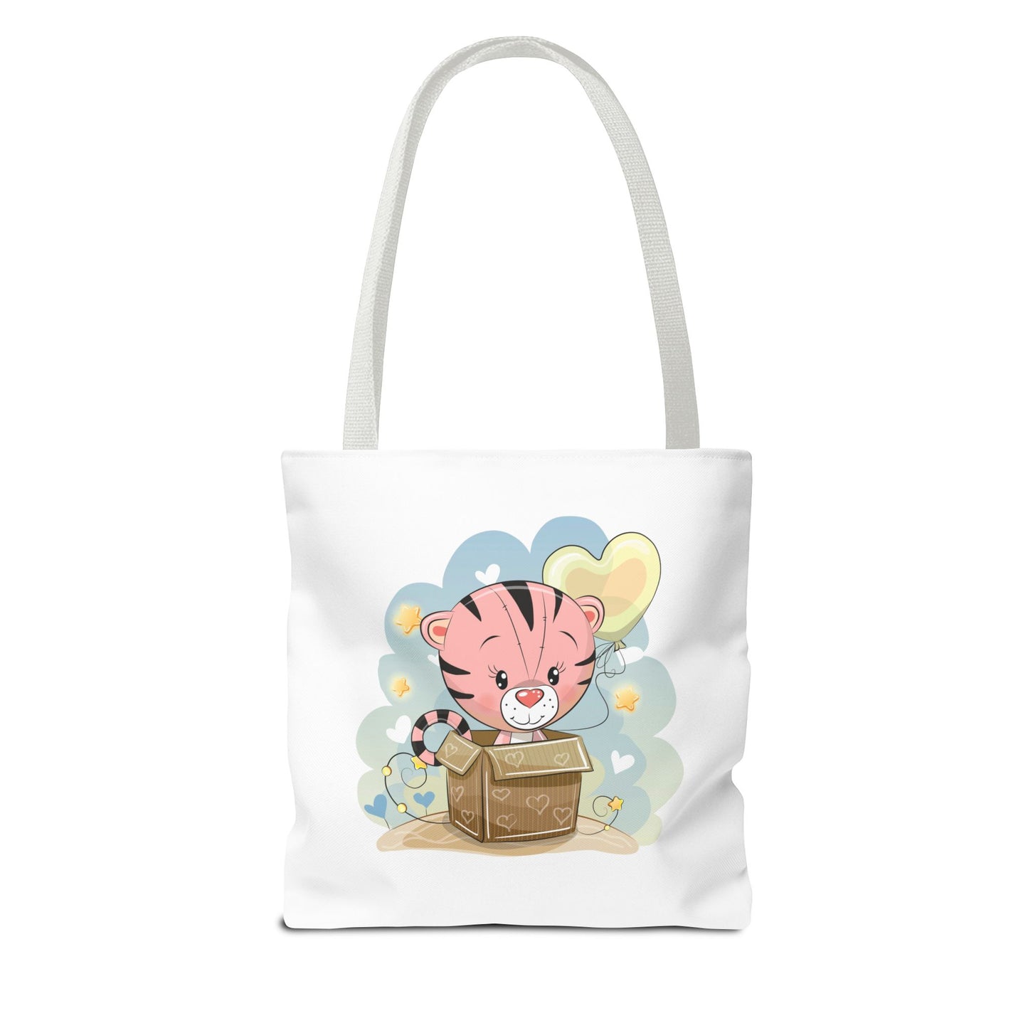 Cute Tiger Tote Bag Cute Shopping Bag, Eco-Friendly Tote, Kids' Tote