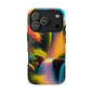 Phone Case - Vibrant Waterfall Landscape with Butterfly | Colorful Nature Protective Case