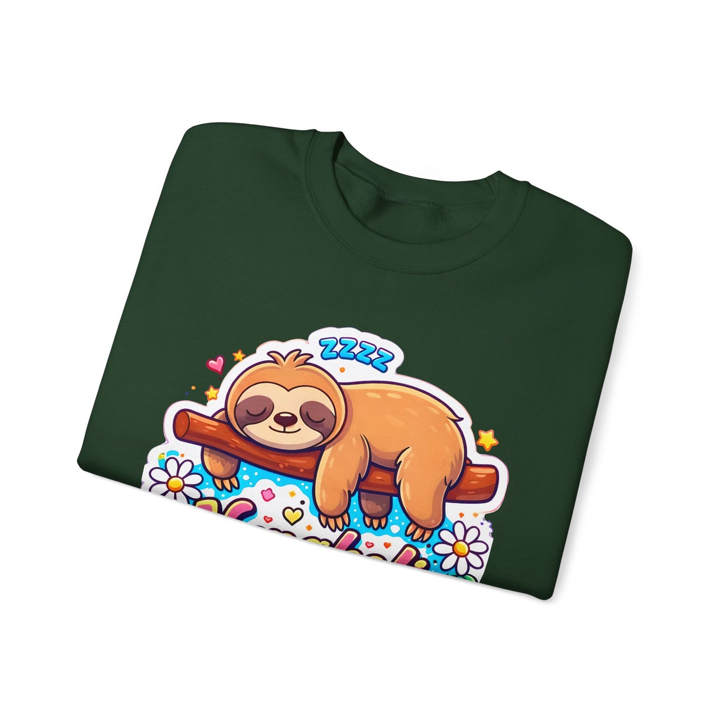 Napaholic Sweatshirt — Cute Sloth Nap Lover Crewneck