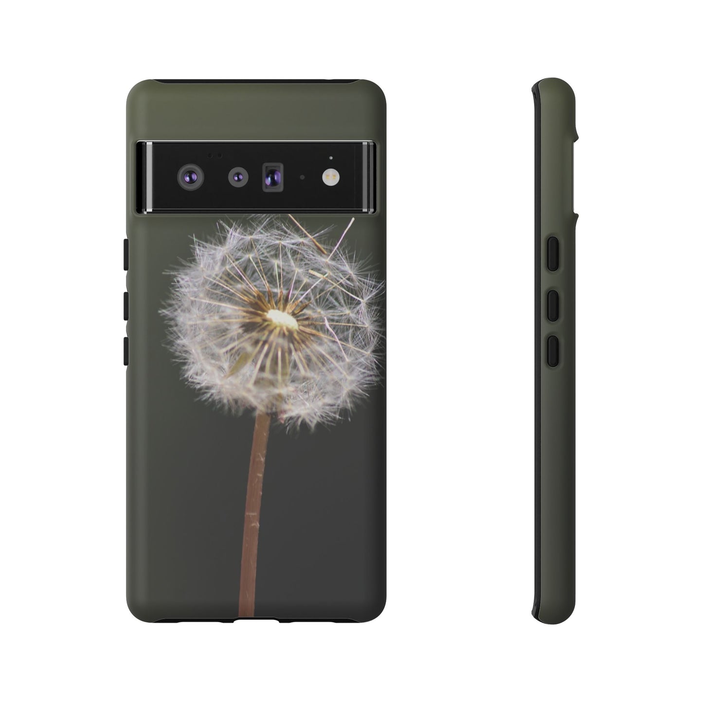 Dandelion Photo Tough Case — Protective Floral Phone Cover