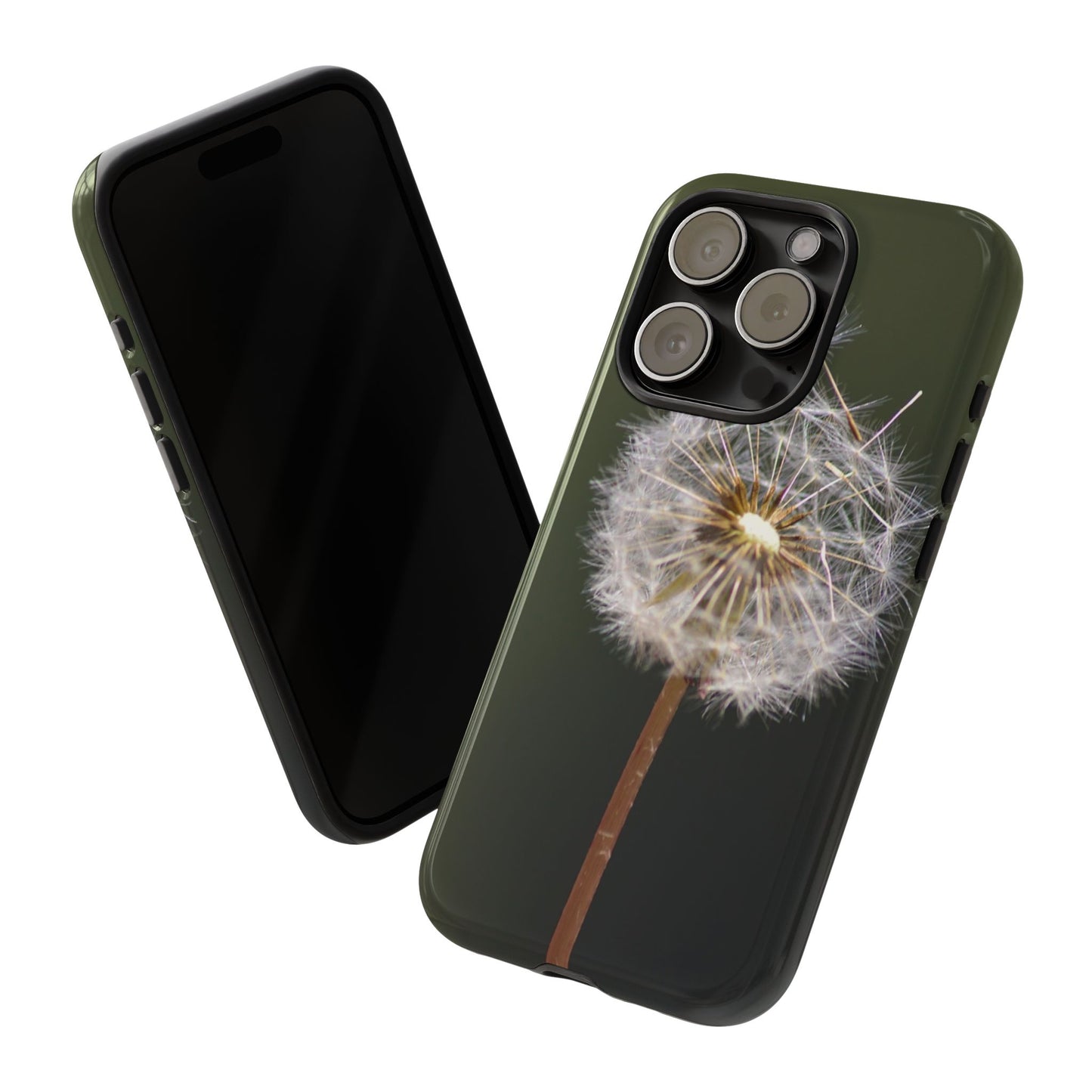 Dandelion Photo Tough Case — Protective Floral Phone Cover