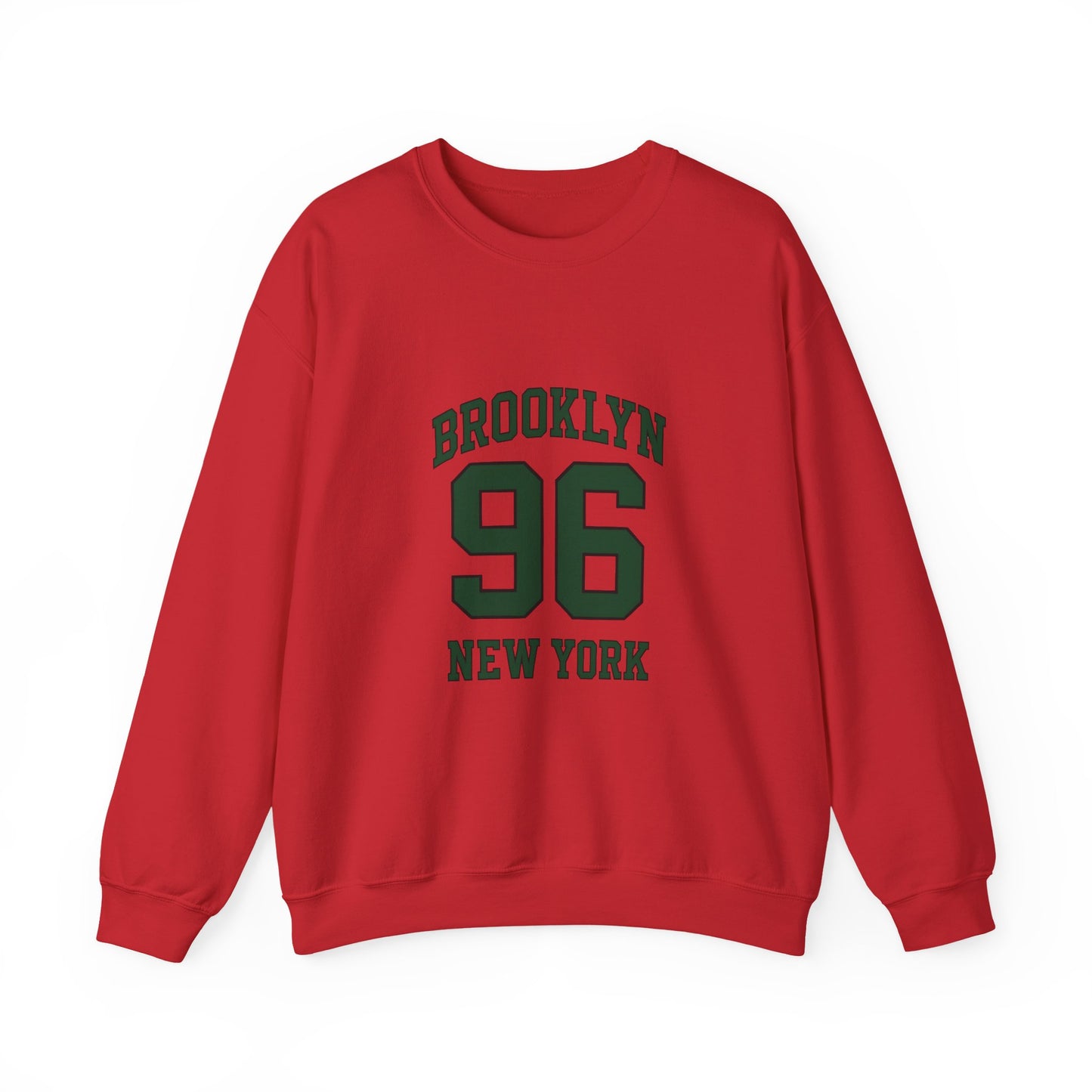 Crewneck Sweatshirt - Brooklyn 96 New York Vintage Athletic Pullover