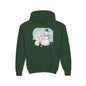Kids Snowman Hoodie — Cute Polar Bear & Snowman Holiday Sweatshirt