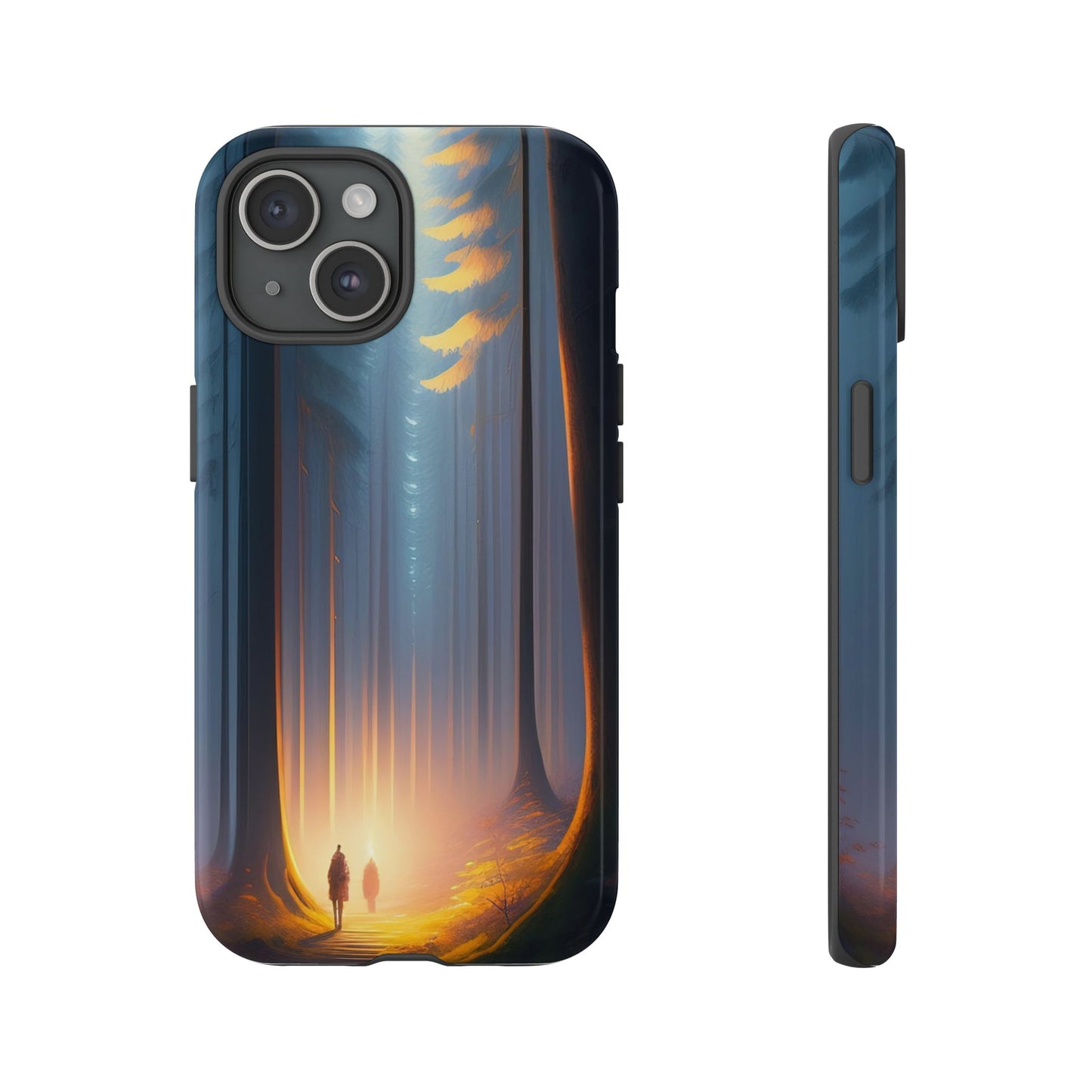 Phone Case — Mystical Forest Nightscape Protective Tough Case