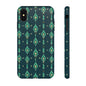 Emerald Boho Teardrop Phone Case