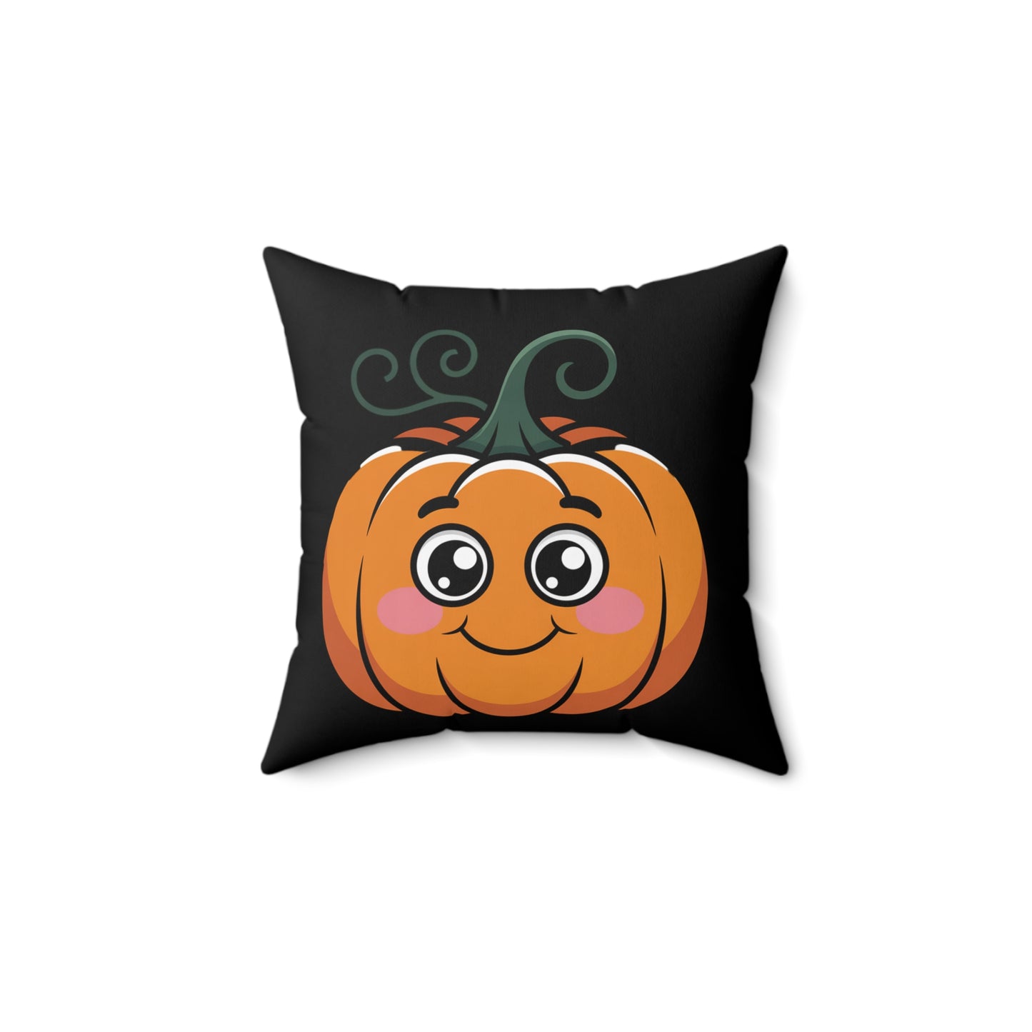 Cute Pumpkin Throw Pillow for Fall Decor, Halloween Decorative Pillow, Cozy Couch Cushion, Autumn Home Accessory, Thanksgiving Gift