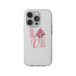 Love Gnome Phone Case — Cute Pink Valentine Flexi Case