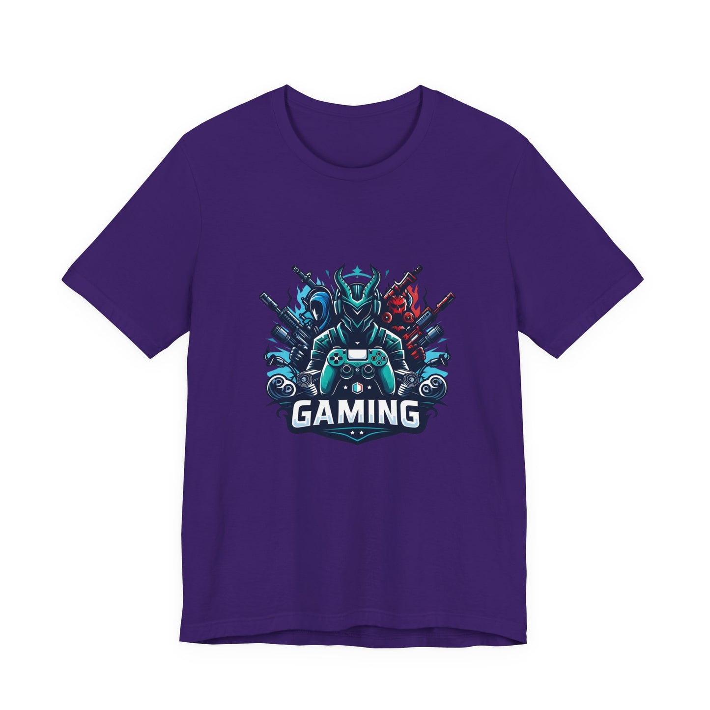 Gaming Controller Emblem Tee — Esports Gamer Graphic T-Shirt