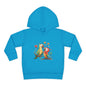 Toddler Hoodie — Cute Parrot Love Pullover (Heart Bird Kids Sweatshirt)