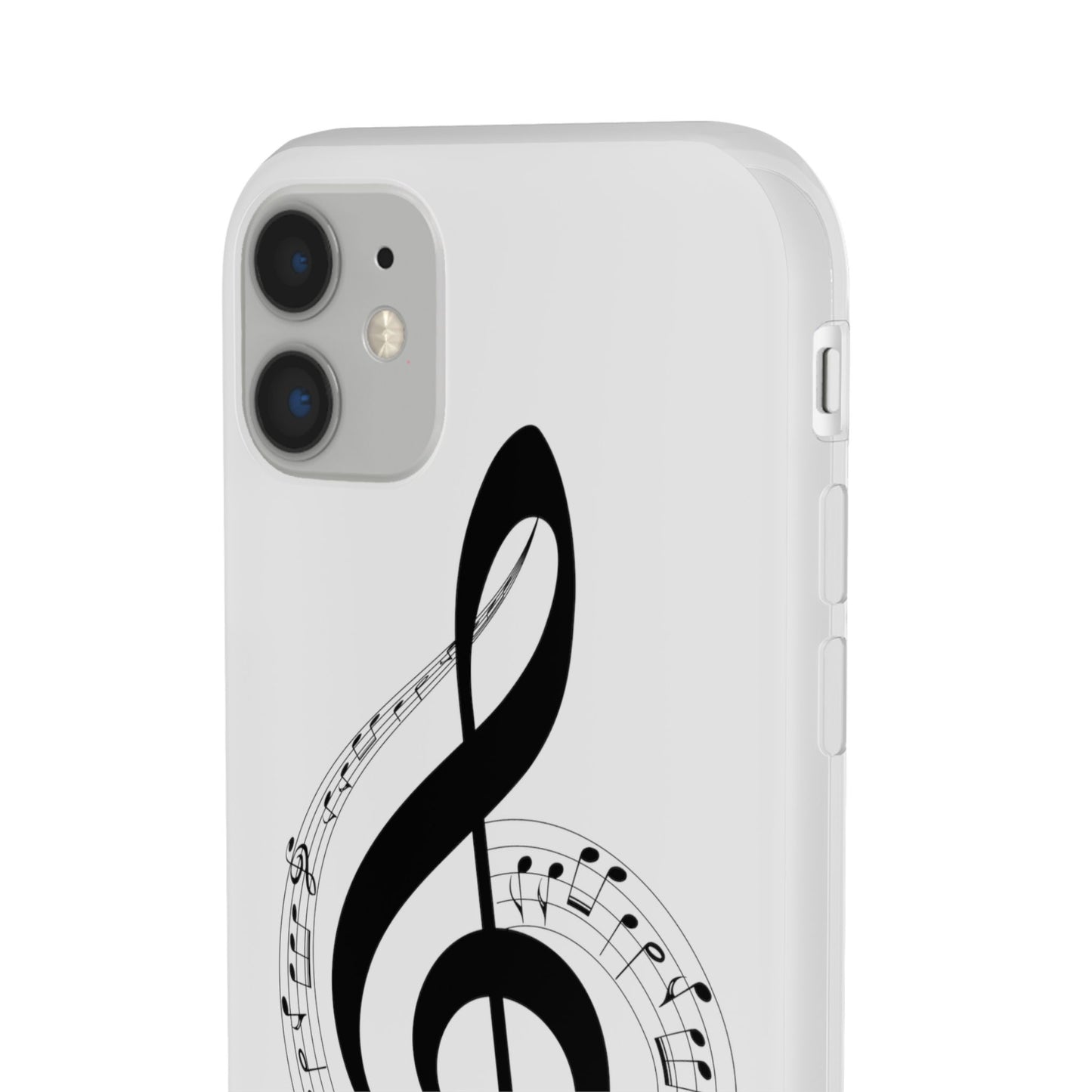 Phone Case — Musical Treble Clef Design