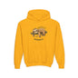Youth Hoodie — 'Napaholic' Cute Sleeping Sloth Pullover