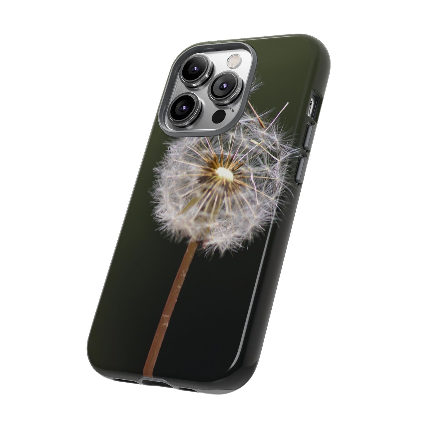 Dandelion Photo Tough Case — Protective Floral Phone Cover