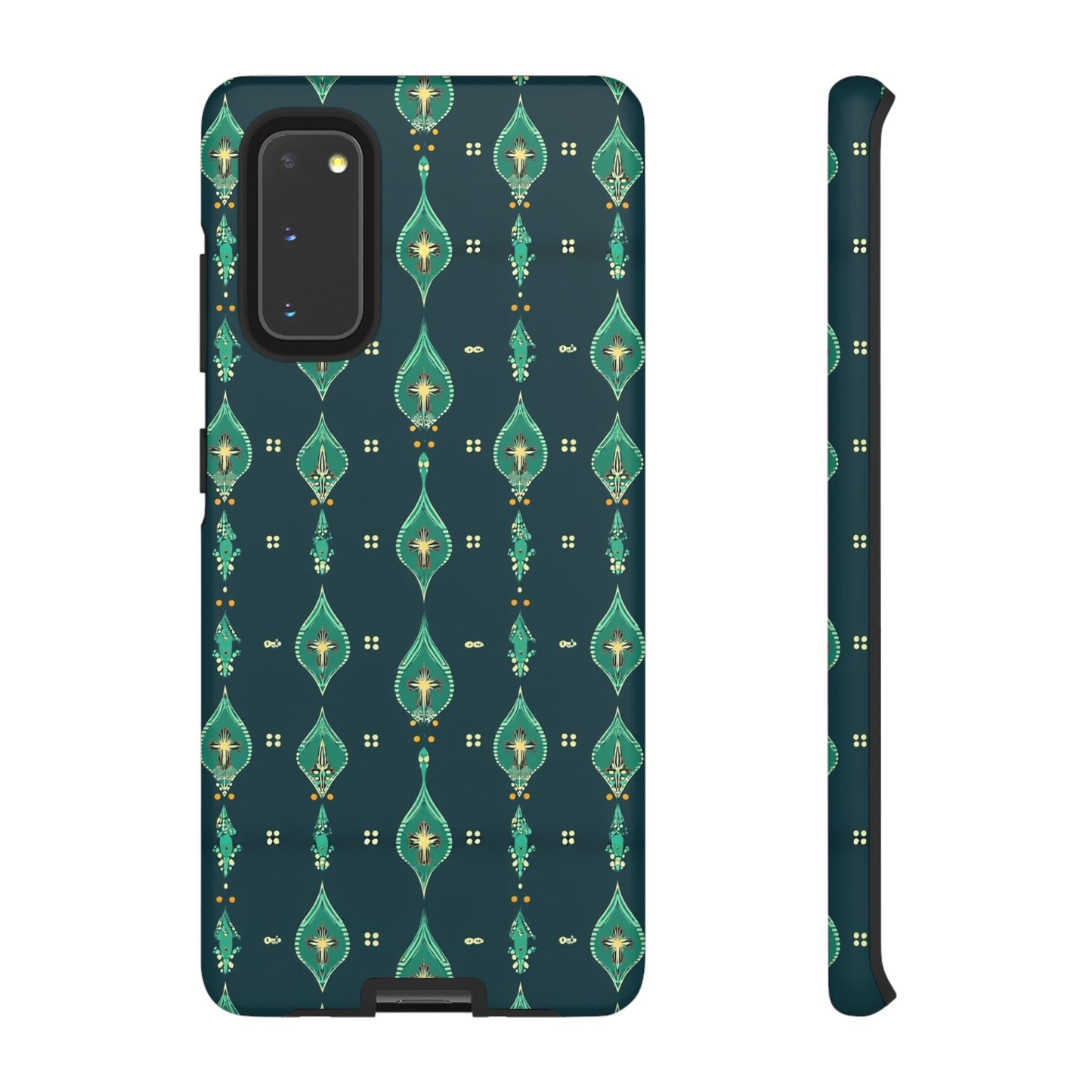 Emerald Boho Teardrop Phone Case