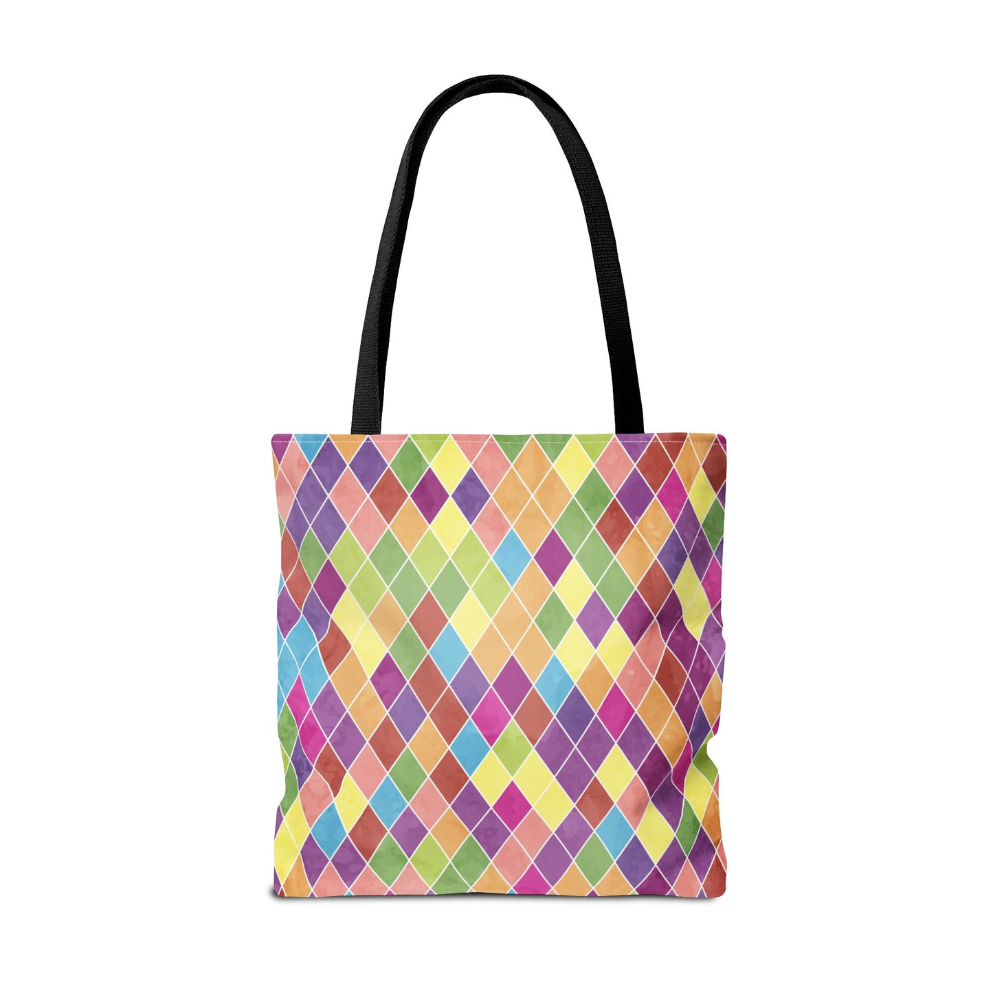 Colorful Geometric Tote Bag, Funky Shoulder Bag, Eco-Friendly Shopping Tote, Stylish Beach Bag, Art-Inspired Everyday Bag