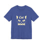 Cat Mom T-Shirt — Cute Cat Face Graphic Tee for Cat Lovers