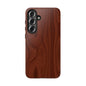 Wood Grain Phone Case, Natural Look, Tough Cases, Durable Protection, Unique Gift for Him or Her, Stylish Accessory