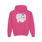 Kids Snowman Hoodie – Cute Polar Bear & Snowman Winter Sweatshirt