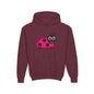 Pink Ladybug Kids Hoodie | Cute Bug Graphic Sweatshirt