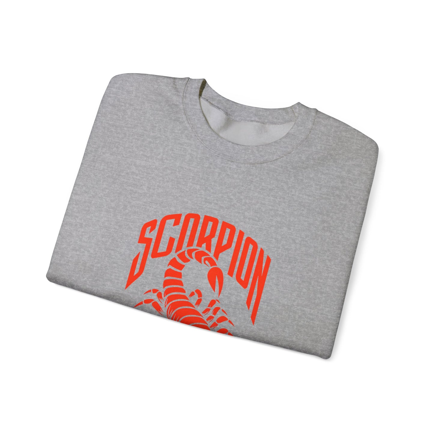 Scorpion Graphic Sweatshirt — Bold Zodiac Scorpion Crewneck