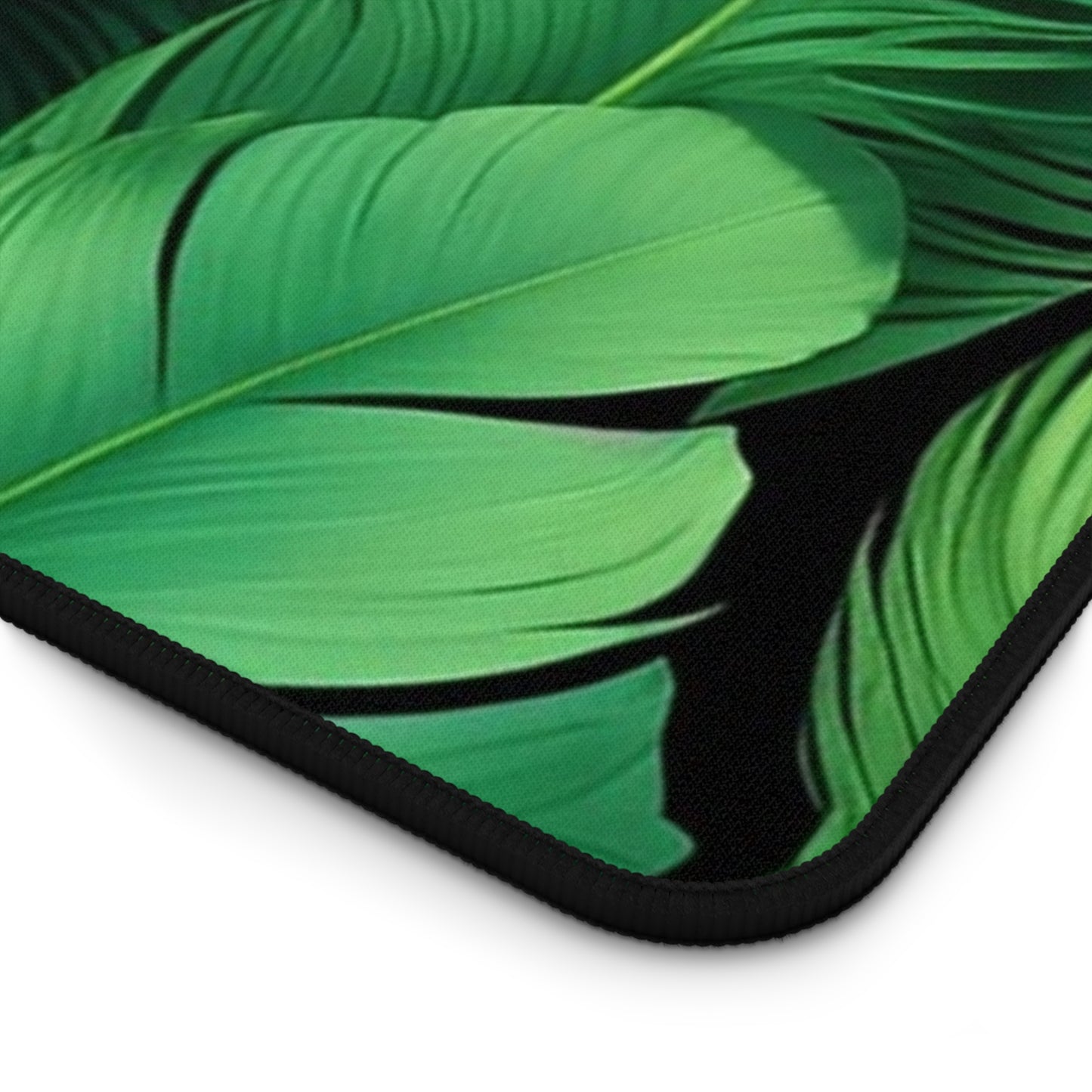 Tropical Leaf Desk Mat - Office Decor, Gaming Mouse Pad, Home Office Accessories, Nature Inspired Gift, Greenery Desk Decor