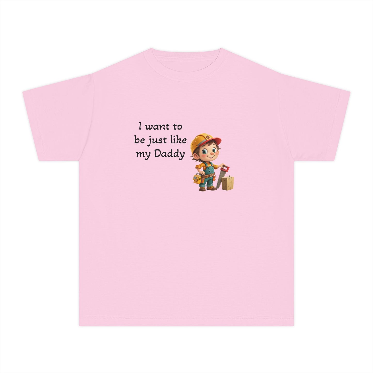 Youth Tee - 'I Want to Be Just Like My Daddy'