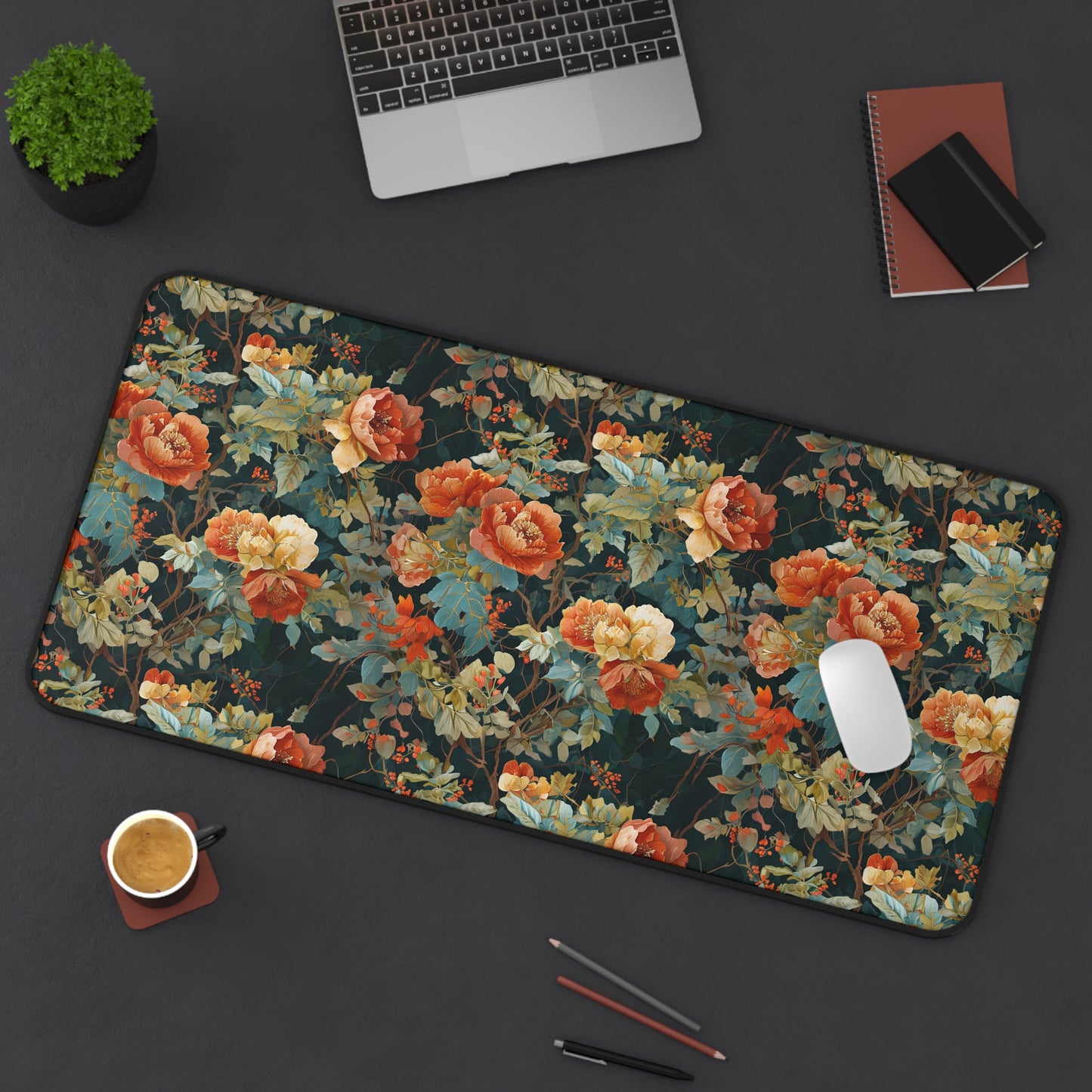 Desk Mat Floral