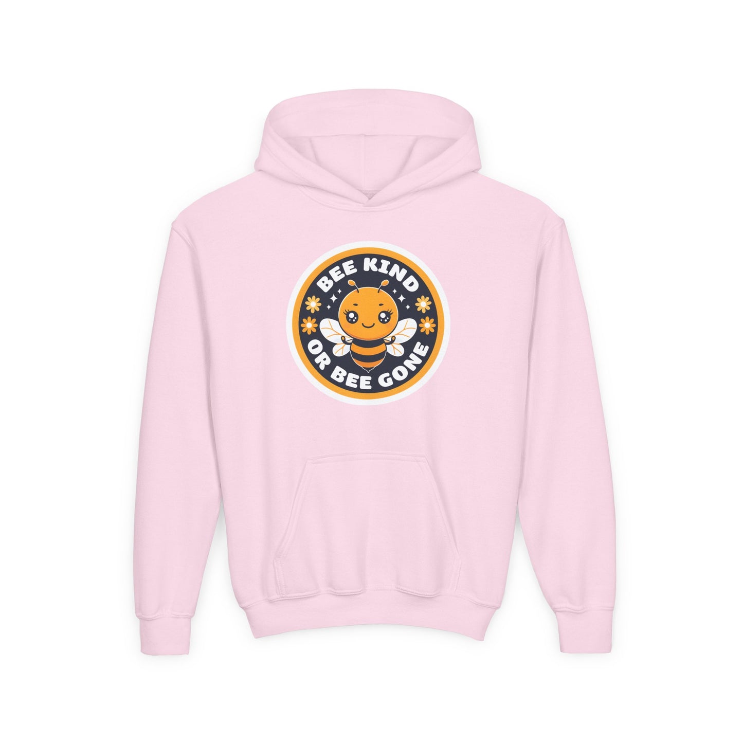 Bee Kind Badge hoodie | Youth Hoodie, Cute Bee Graphic