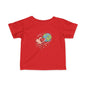 Infant Tee — "Love the Earth" Heart & Globe Baby Shirt