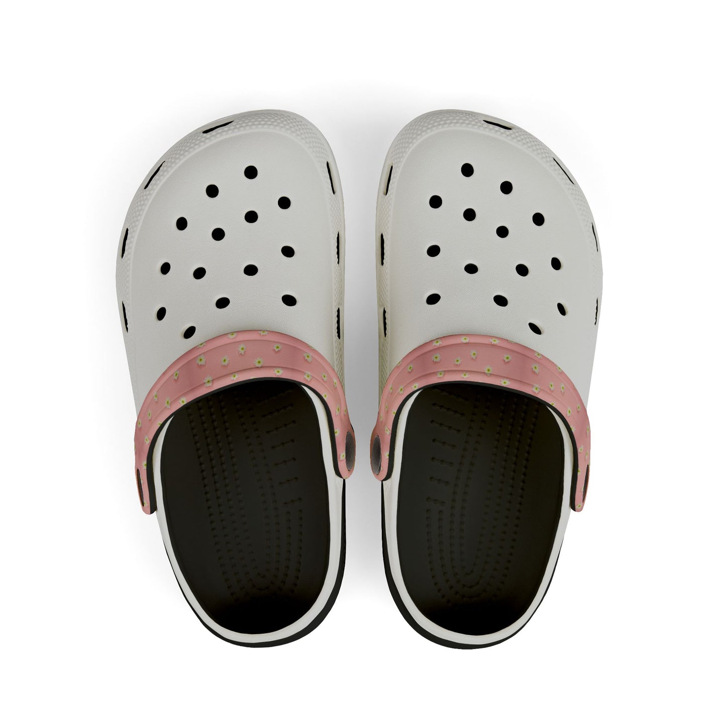 Kid's Floral Pink EVA Foam Clogs, Fun Summer Footwear, Comfortable Play Shoes, Lightweight Garden Slip-Ons, Perfect for Outdoor Adventures