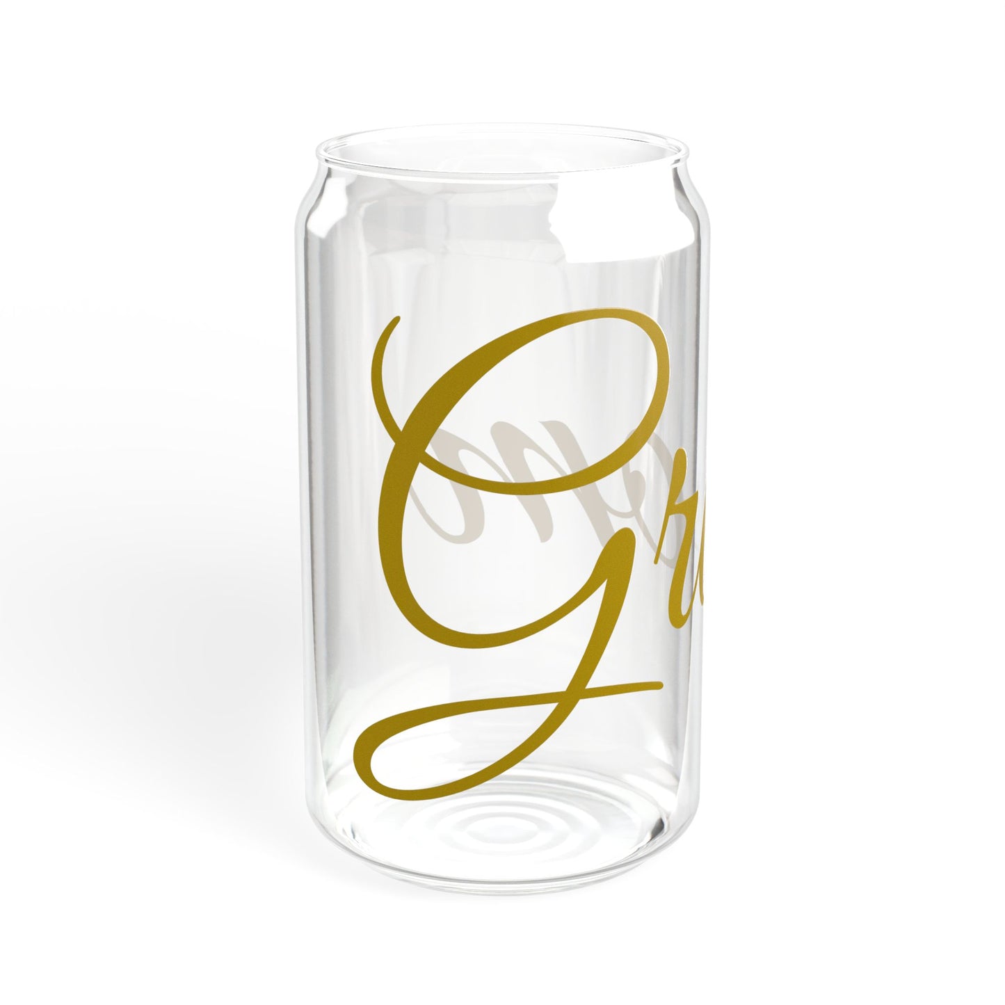 Stylish Sipper Glass with Bamboo Lid - Perfect for Smoothies