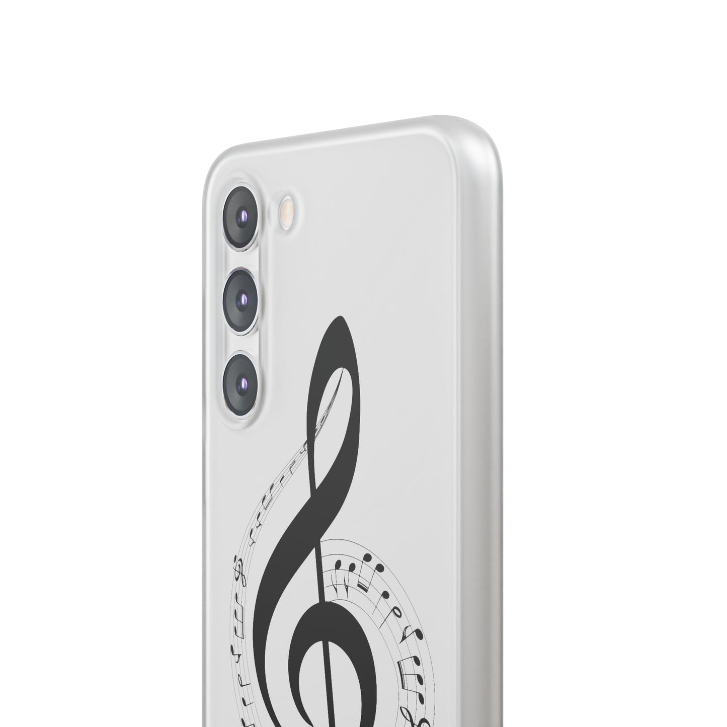 Phone Case — Musical Treble Clef Design