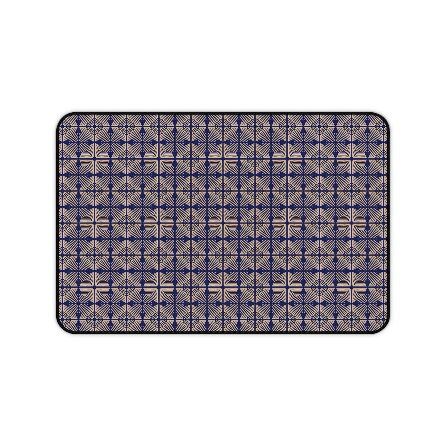 Elegant Geometric Desk Mat for Stylish Workspaces