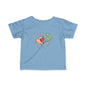 Infant Tee — "Love the Earth" Heart & Globe Baby Shirt