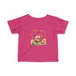 Infant Tee — Cute Heart Kids Valentine Design