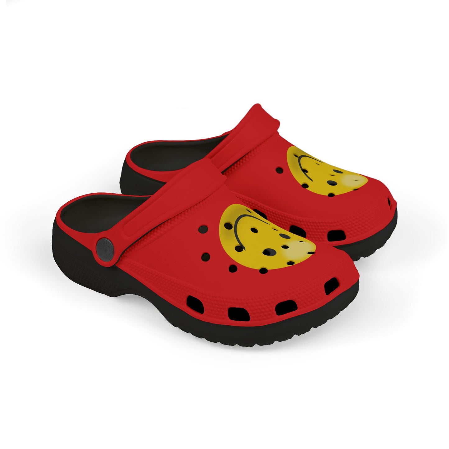 Smiley Face Clogs, Kid's EVA Foam Shoes