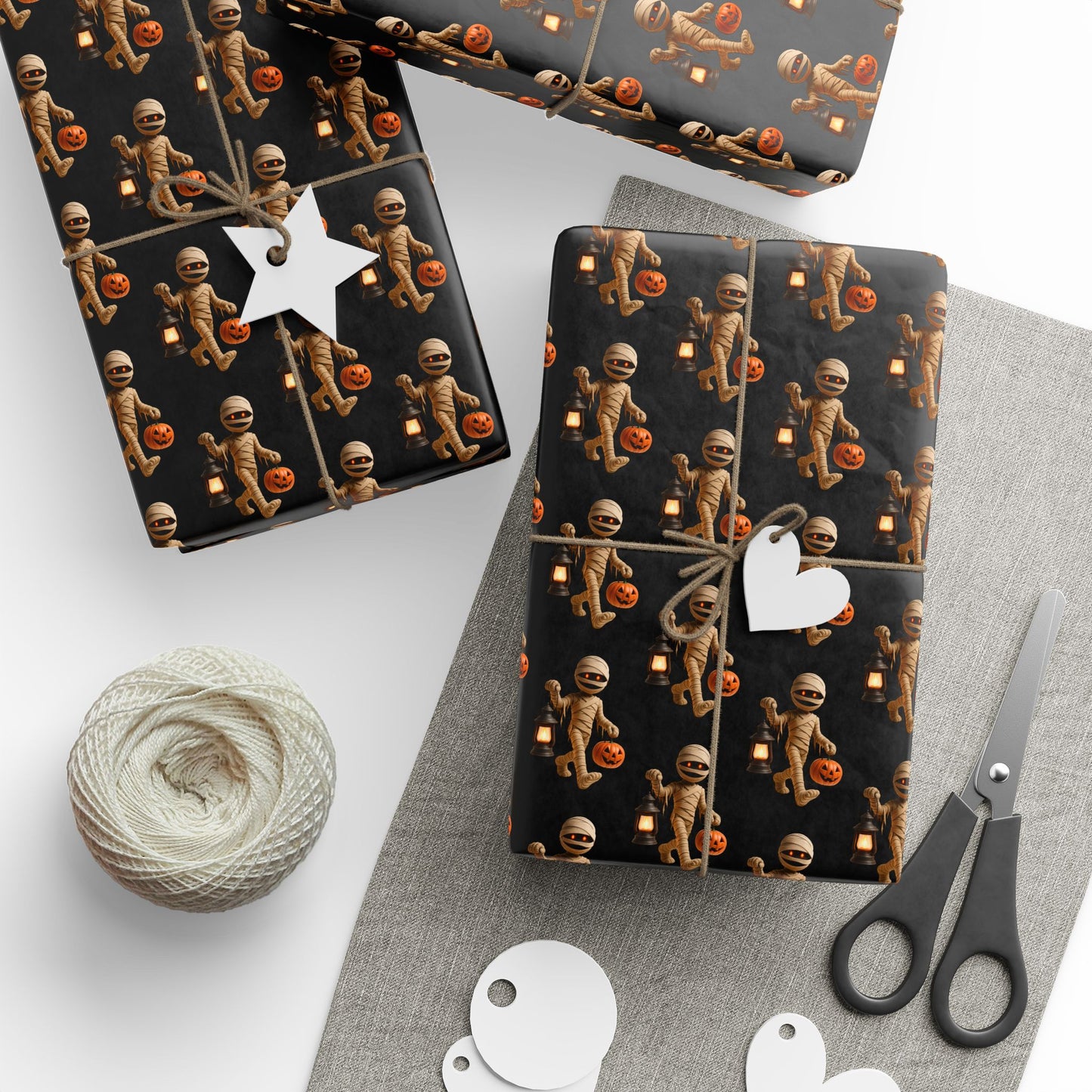 Halloween Wrapping Papers, Unique Gift Wrap for Fall Festivals, Spooky Birthday Parties, Trick-or-Treating, Celebrate Halloween