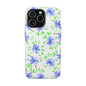 Floral Blue Watercolor Phone Case — Magnetic Impact-Resistant