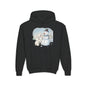 Kids Snowman Hoodie — Cute Polar Bear & Snowman Holiday Sweatshirt