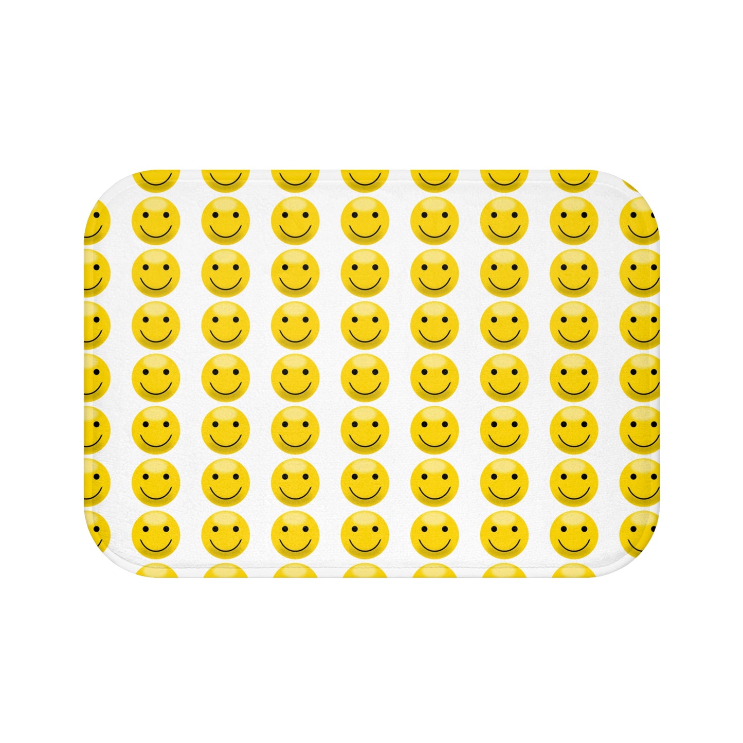 Cheerful Smile Bath Mat - Cute Bathroom Decor