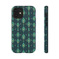 Emerald Boho Teardrop Phone Case