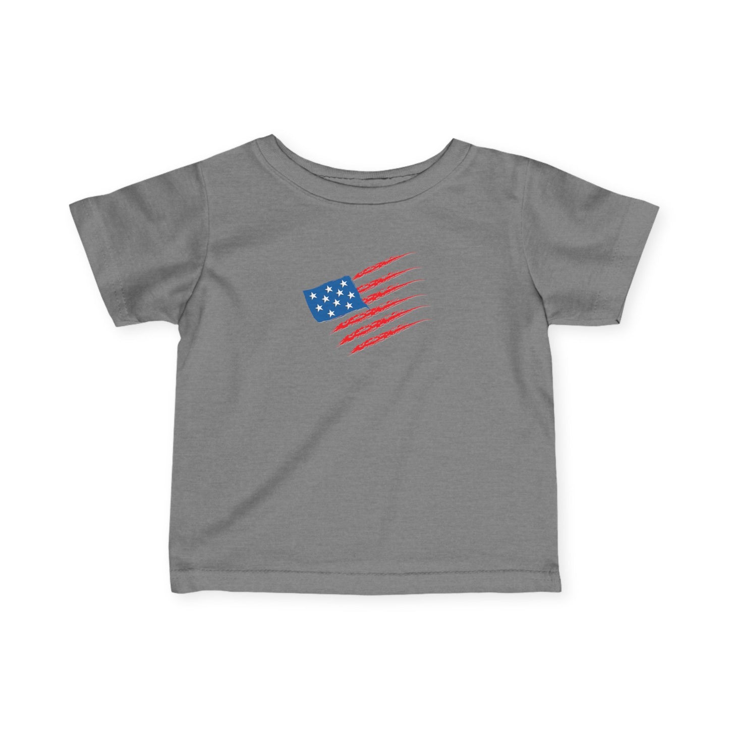 Patriotic Infant Tee - USA Flag Theme