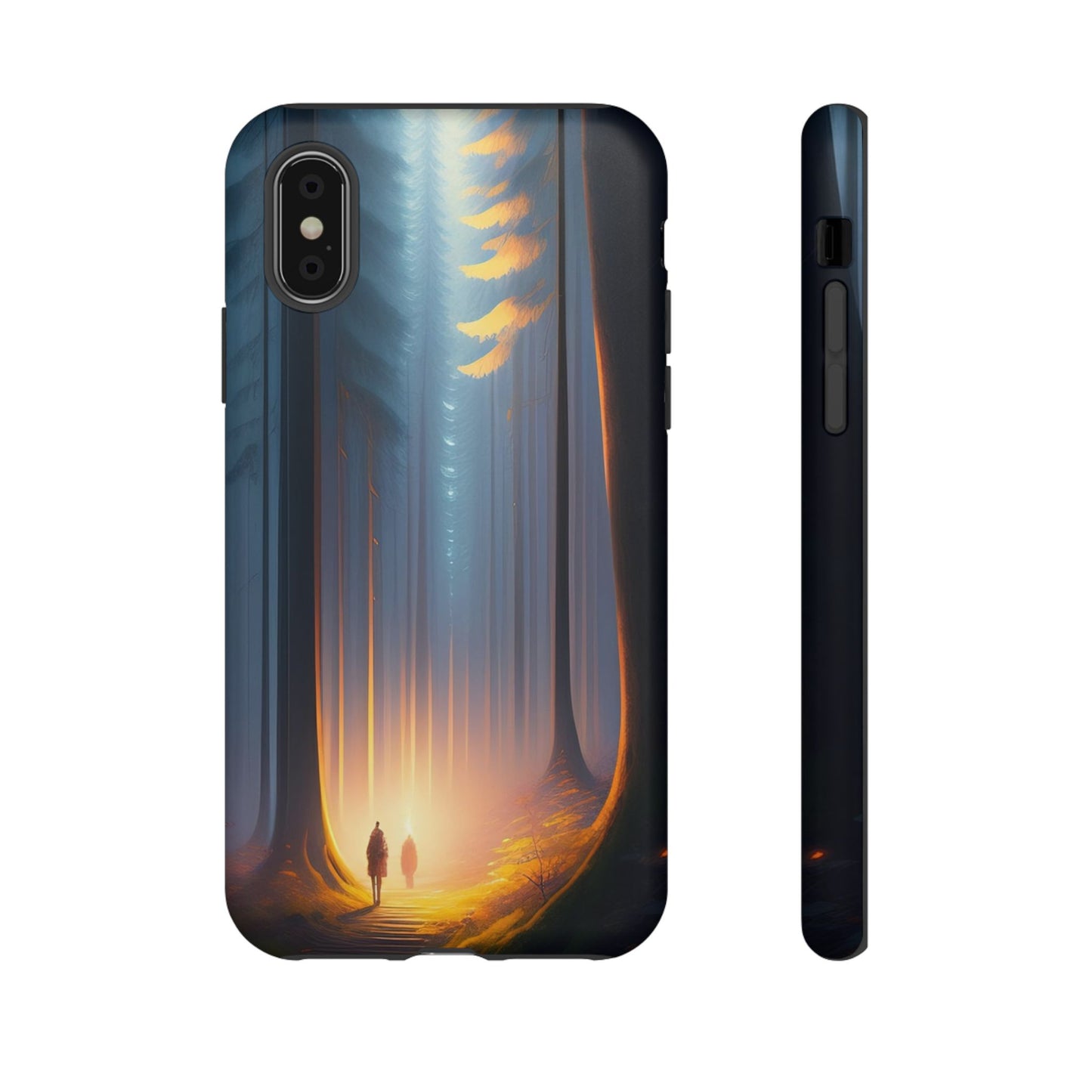 Phone Case — Mystical Forest Nightscape Protective Tough Case