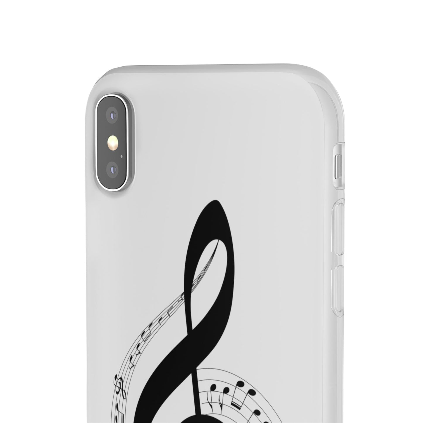 Phone Case — Musical Treble Clef Design