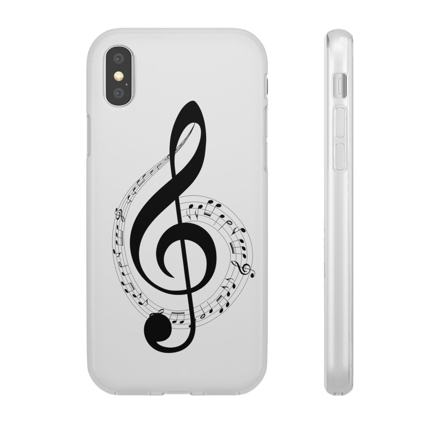 Phone Case — Musical Treble Clef Design