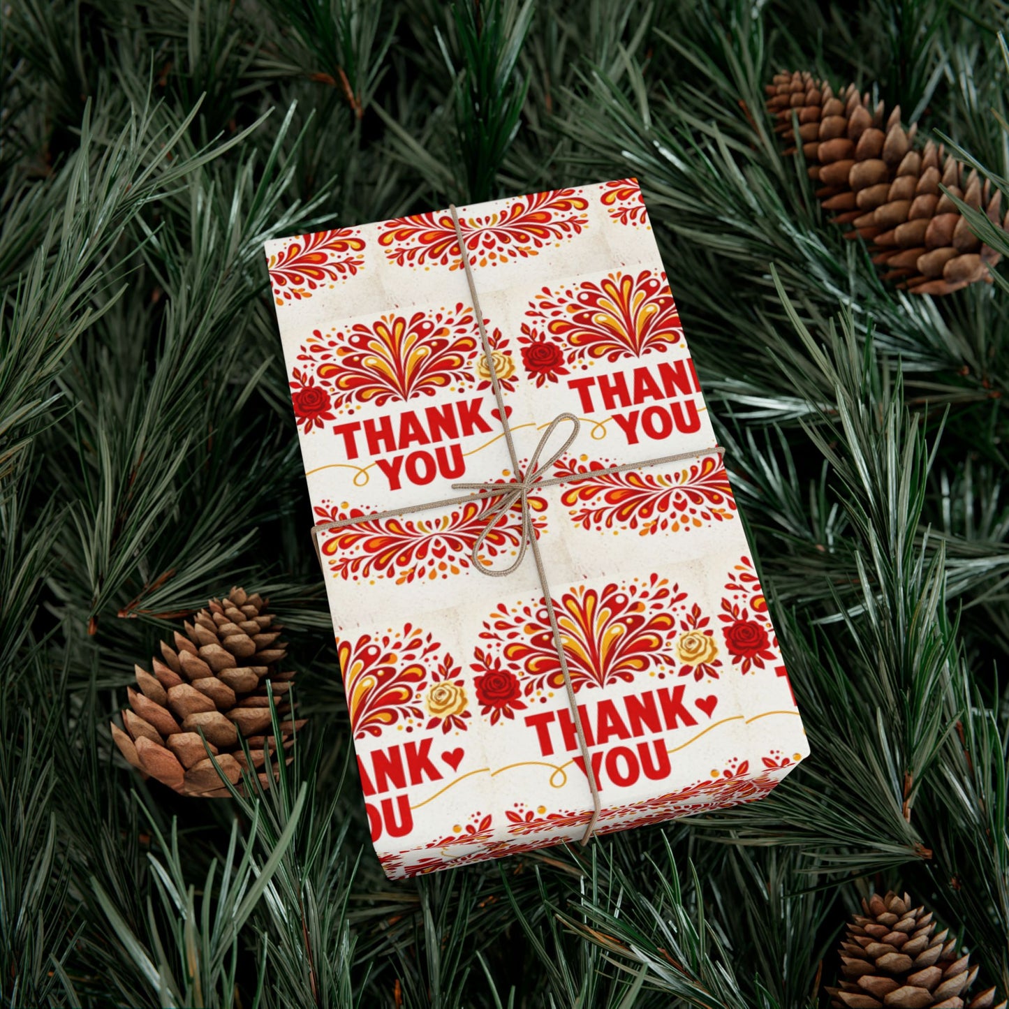 Gift Wrap Papers - "Thank You"