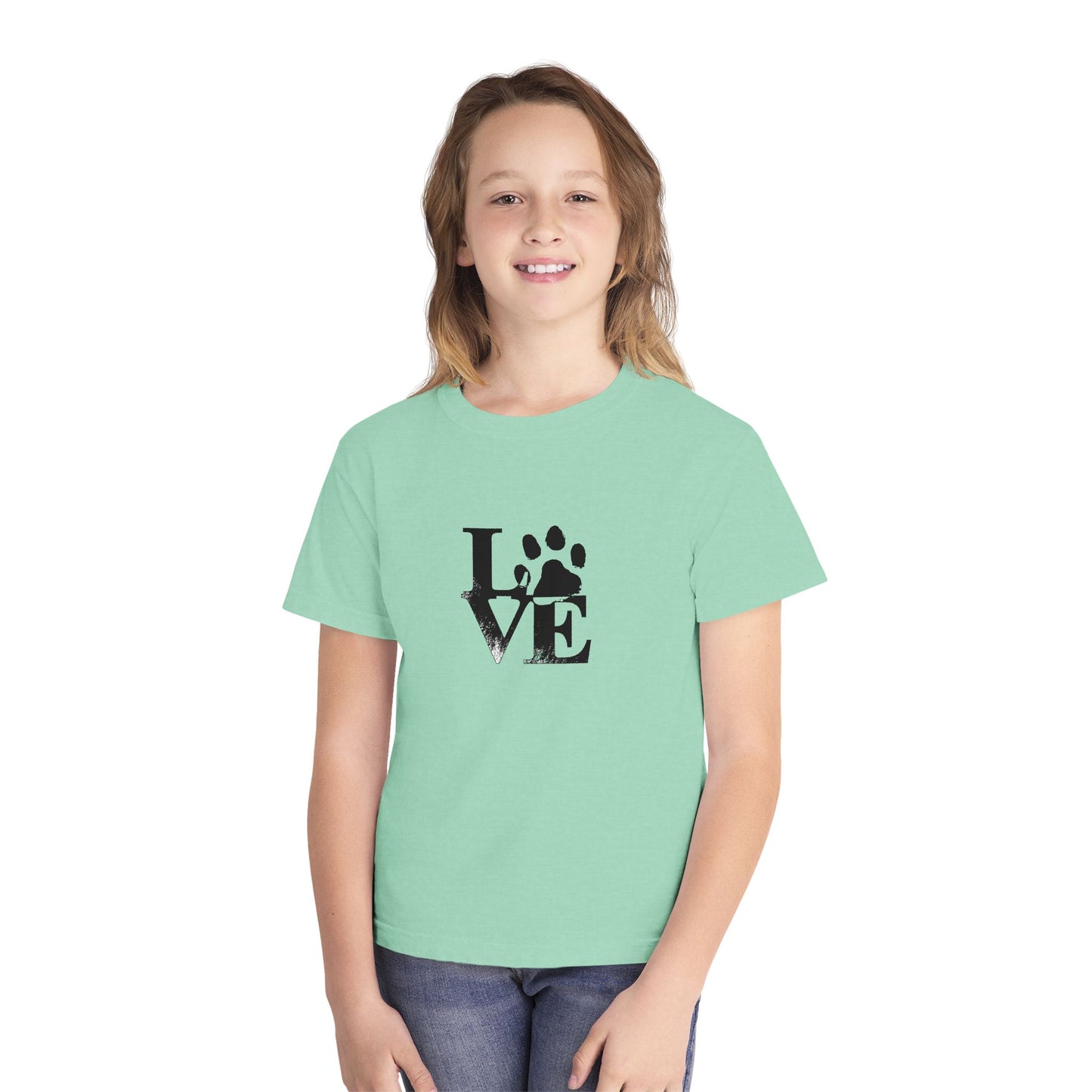 Youth Love Paw Tee