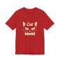 Cat Mom T-Shirt — Cute Cat Face Graphic Tee for Cat Lovers
