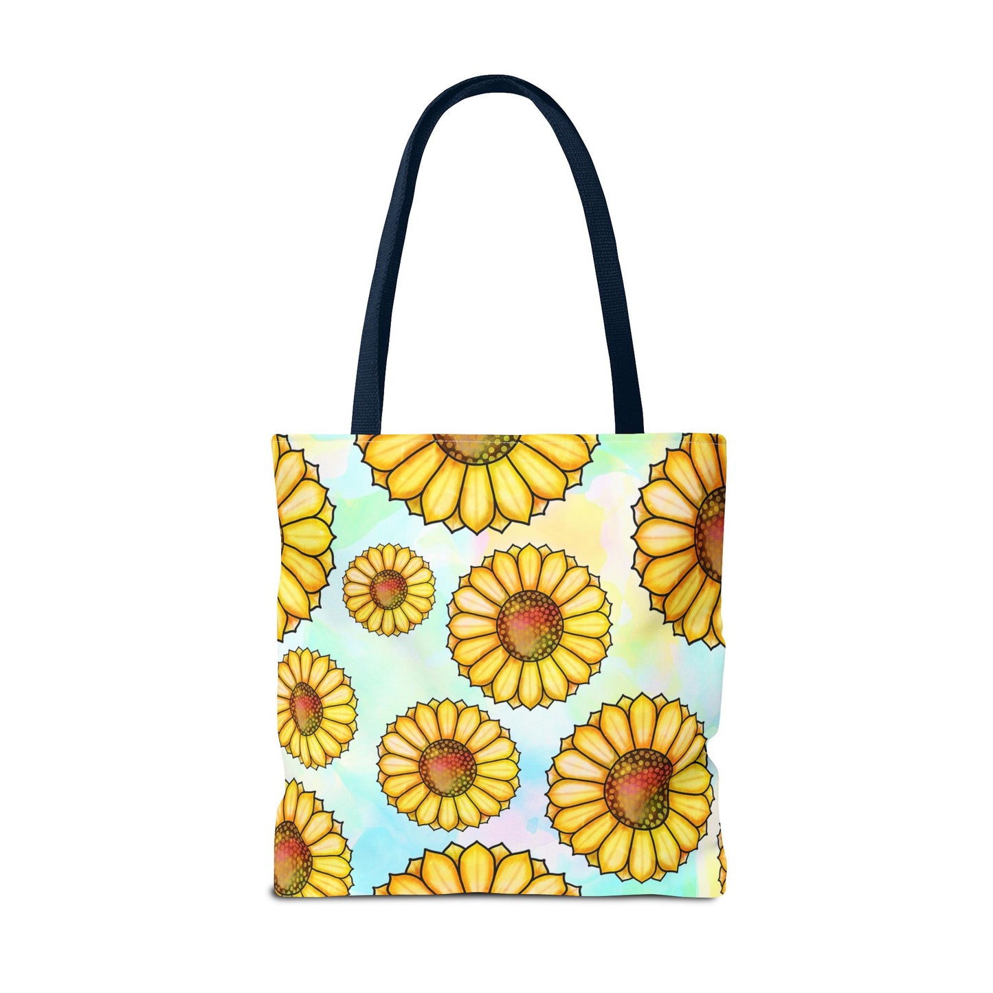 Sunny Floral Tote Bag, Eco-Friendly Shopping Bag, Beach Bag Summer Accessory