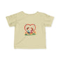 Infant Tee — Cute Heart Kids Valentine Design