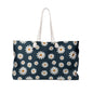 Daisy Pattern Weekender Bag